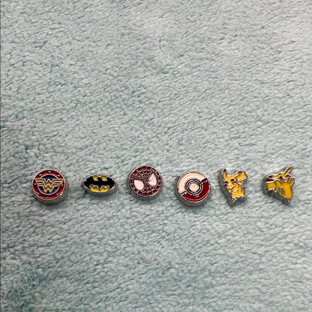 Floating Locket Charms for Bracelets and Necklaces